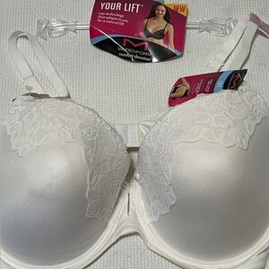 Maidenform Lift Bra 38D White | New With Tags | Comfort Devotion
